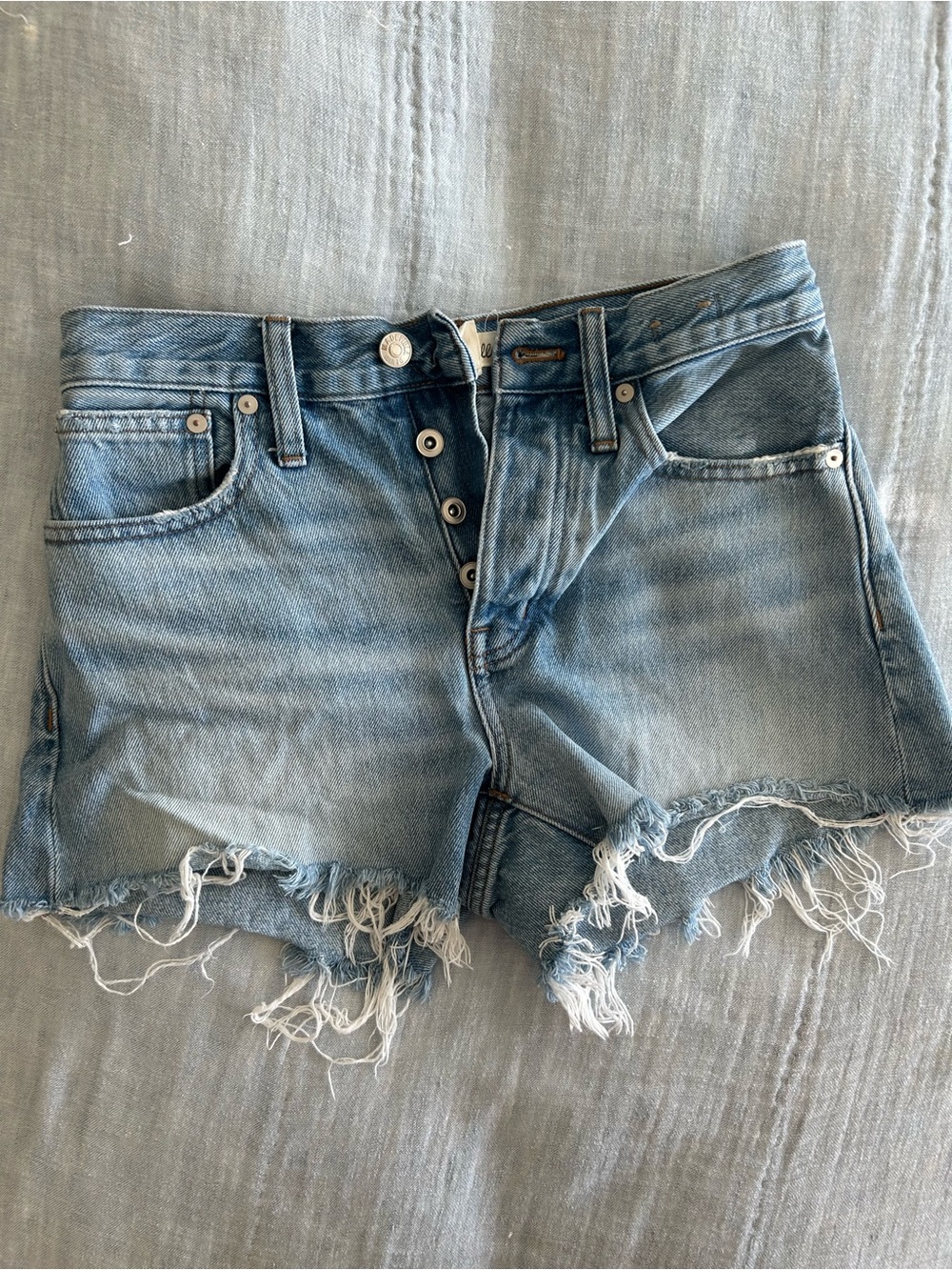 Levi’s Distressed Denim Shorts